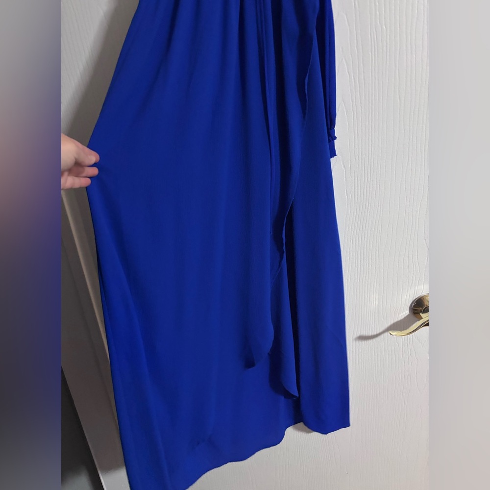 Women’s High-Low Dress in Royal Blue